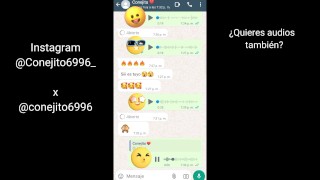 ASMR Erótico | Caliento a mi novia por WhatsApp