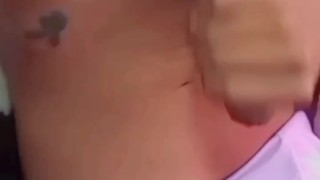 Young erotic guy does stimulation on his beautiful cock!!!