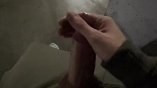 cumming at public parking