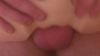 Fucking fleshlight till cum