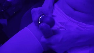 Femboy edging with Domi