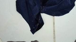 CHEATING, DESPERATE PISSING IN UNDERWEAR, I GET EVERYTHING WET, GOLDEN SHOWER, SUBMISSION, CLOSE UP