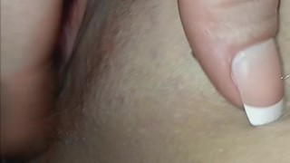 using my dick to play with her pussy