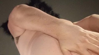 Bad Doggy Shows His Sheath And Breed Hole