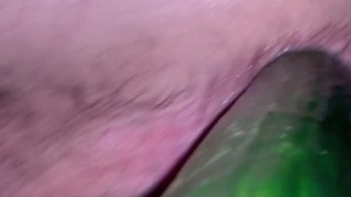 Twink princess take cucumber in asshole for the first time (Carla Chantell, PMV)