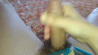 Ranchy Twink Boy Marty Jerks Off And Shoots A Load With His Hairy Cock