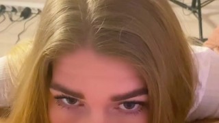 Tara Secret - Backroom Casting! Mouth Full With Balls And Cum Swallow To Get The Job