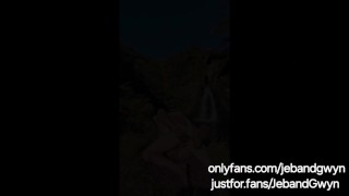 Jeb & Gwyn Sucking, Rimming, and Fucking at Waterfall