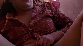 Sissy enjoys her dildos (vertical) 3/4