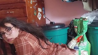 Sissy enjoys her dildos (vertical) 4/4