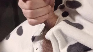 Onesie Puppy Cums