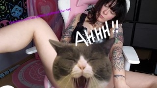 ASMR PUSSY SOUNDS MOANING MASTURBATION FEET UP
