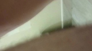 Hotel sex after a night out.