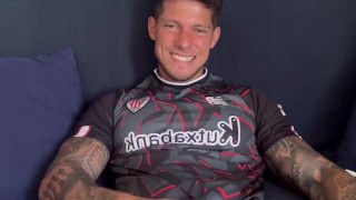 😈FOOTBALL PLAYER playin with my big COCK😱