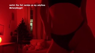 Sexy Girl Striptease Taking off Clothes 18 year old babe