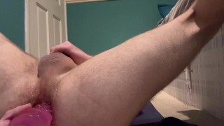 REAL ANAL VIRGIN! Watch as I stretch and gape my virgin hole PART 2