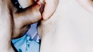 Pov close up and with open pussy lips