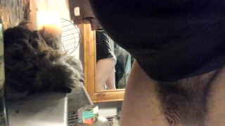 a man viewed my bum naked in private, he called it a "bubble bum"