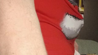 Cute Santa Boy Teasing