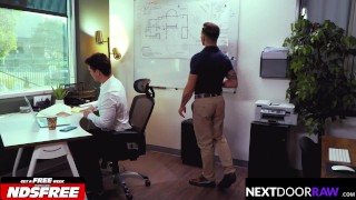 Stressed Out Boss Rails Cum Slut Co Worker - NextDoorRaw