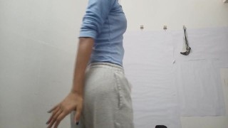 Arab masturbating and having orgasms