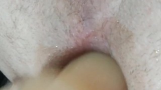 Playing with my toys to stretching my ass and had a big cumshot ending