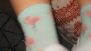 Reebok Sneaker fetish cock tease