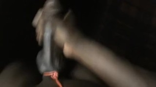 SPITTING ON MY MONSTER COCK AND BUSTING A HUGE LOAD OF CUM