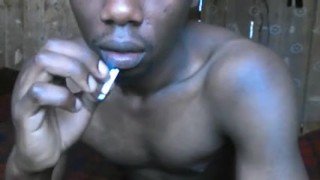 BOY SMOKING WEED AND MEDITATING AND GETS HIGH