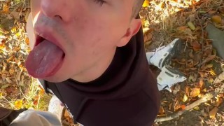 Lucas_mboy is giving a juicy blowjob for Polish Scally Lad Sneak Master chav