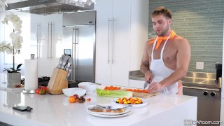 Impatient BBC Couldn't Wait After Dinner To Eat Trent's Ass For Dessert