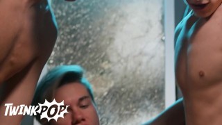 TWINKPOP - Road Trip Turns Into Orgy With Troye Dean, Jake Preston, Maverick Sun And Jordan Lake