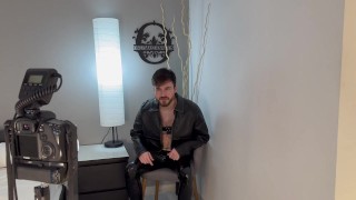 LEATHER CONTENT CREATOR MINDFUCKED BY A FAN