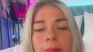 Tara Secret - JOI Wichsanleitung+Countdown! German Girl giving Jerk Off Instruction to make YOU CUM