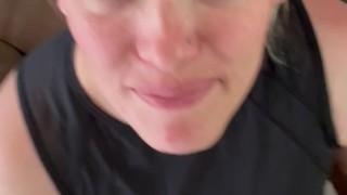 My wife teasing her coworker