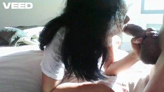 BROWN 12 INCH BIG DICK BLOW JOB SUCK AND SWALLOW TONGUE FETISH