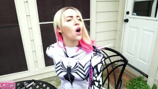 Gwen Stacy's Sexy Smoking