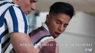 Bowling Alley Fuckdown/ MEN / Malik Delgaty, Angel Santana