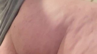 playing with my fat asscheeks :3