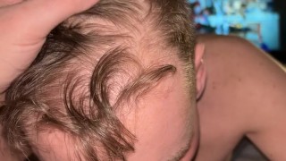 Deep Throating Daddies HUGE cock