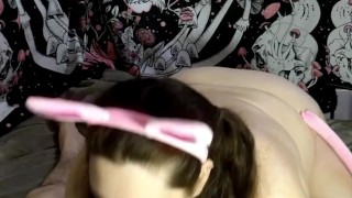 Piggy Girl With Big Tits Big Ass Rides Cock Finishes With Blowjob Cum In Mouth 🐷