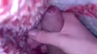 I'm jerking off but I'm not alone in the room