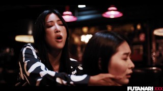 Emiri Momota Fucks Rikako Katayama - Futa Japanese Shemale Creampie Big Tits Girl