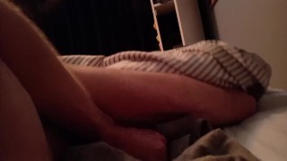 BIG cumshot after edging and wanking for ages twink cut cock