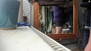 teasing in underpants