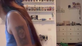 Probando por primera vez sabor canario