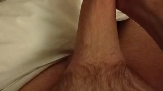 Stroking next to mate