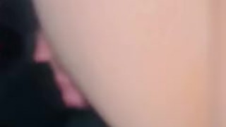 Teacher Ass Spreading in School Parking Lot