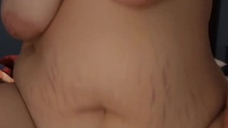 Bouncing on thick cock