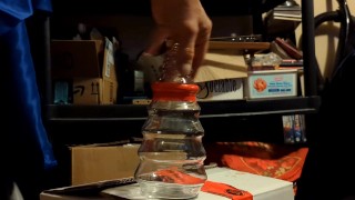 I'm So Ho Ho Horney Breaking My Ass On X-Mass Tree Candy Jar